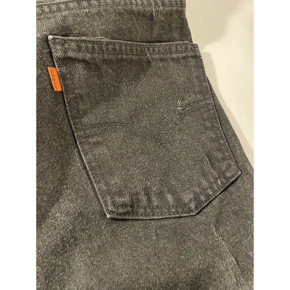 Vintage Levis 550 Jeans Mens 38x32 Black Orange Tab Made In USA 1997 - Picture 8 of 16